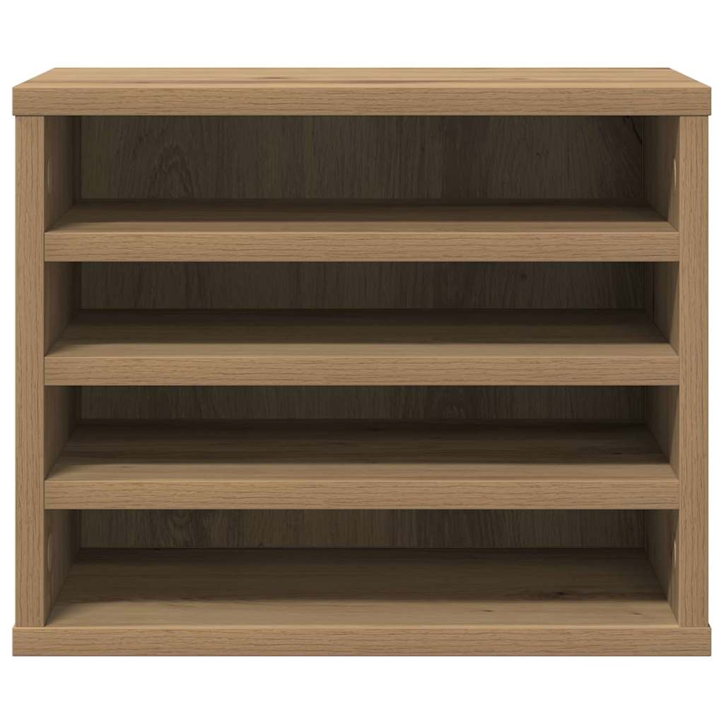 Desk Organiser Artisan Oak 36 x 26 x 29.5 cm Engineered Wood