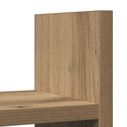 Desk Organiser Artisan Oak 50 x 15.5 x 35.5 cm Engineered Wood