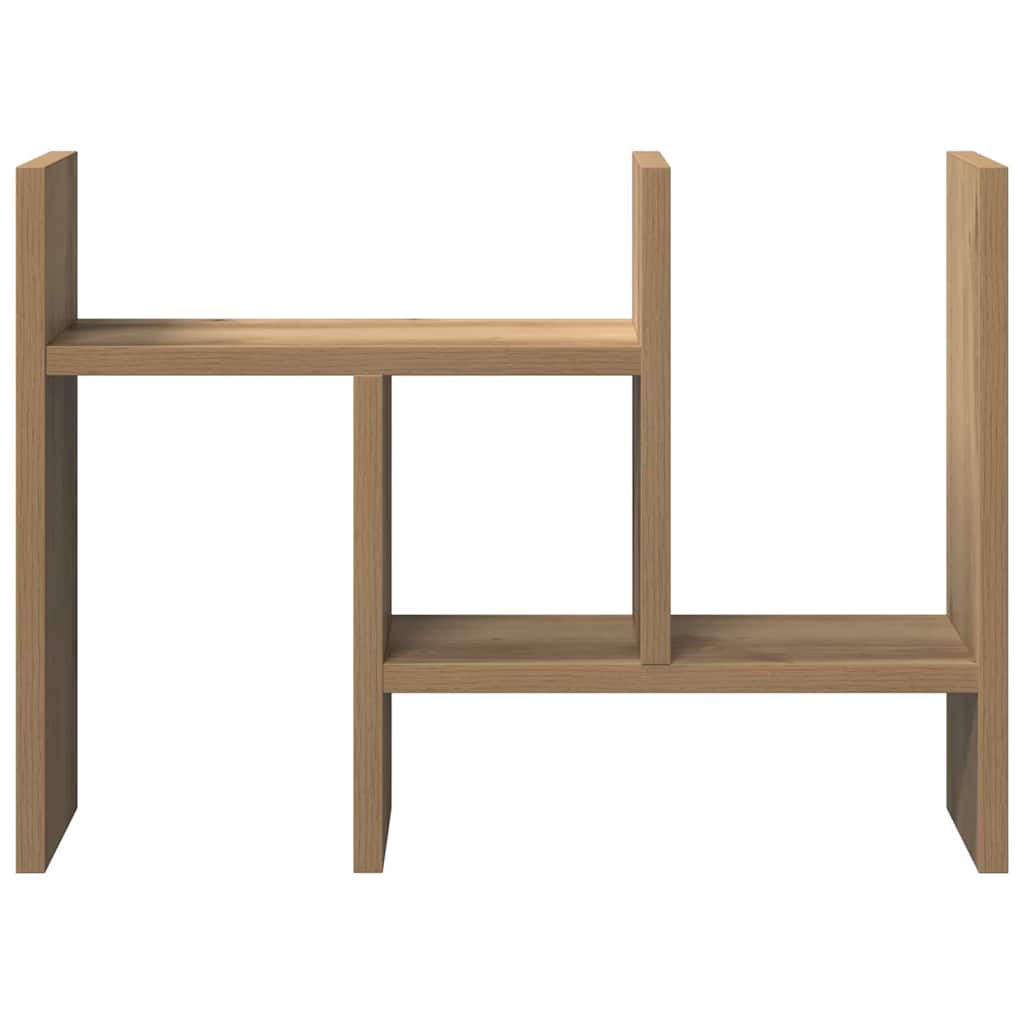 Desk Organiser Artisan Oak 50 x 15.5 x 35.5 cm Engineered Wood