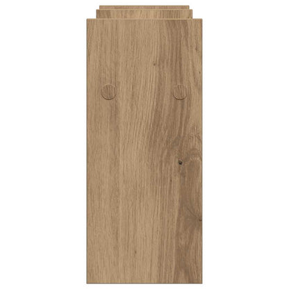 Desk Organiser Artisan Oak 50 x 15.5 x 35.5 cm Engineered Wood