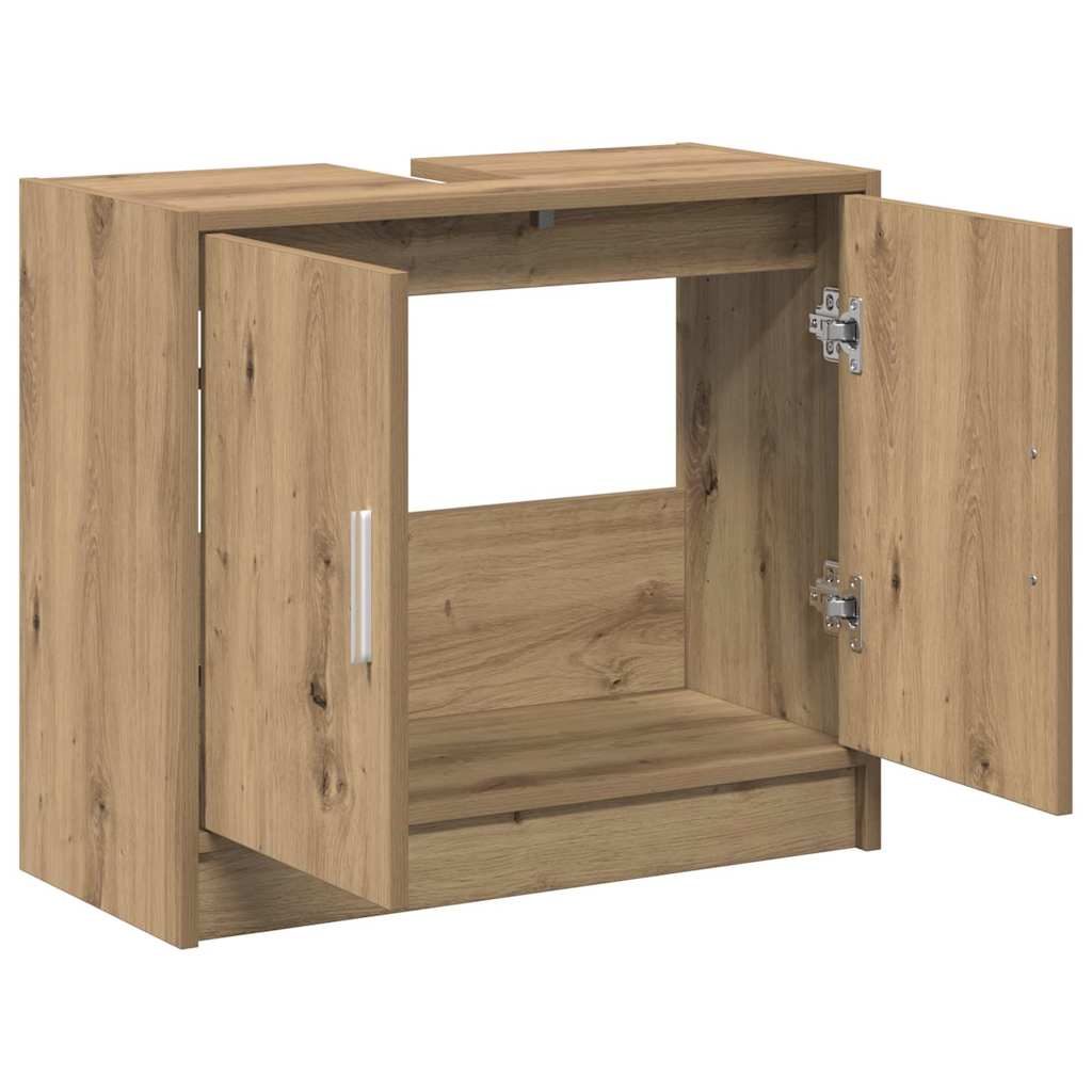 Bathroom Cabinet Artisan Oak 63 x 29 x 55 cm Engineered wood