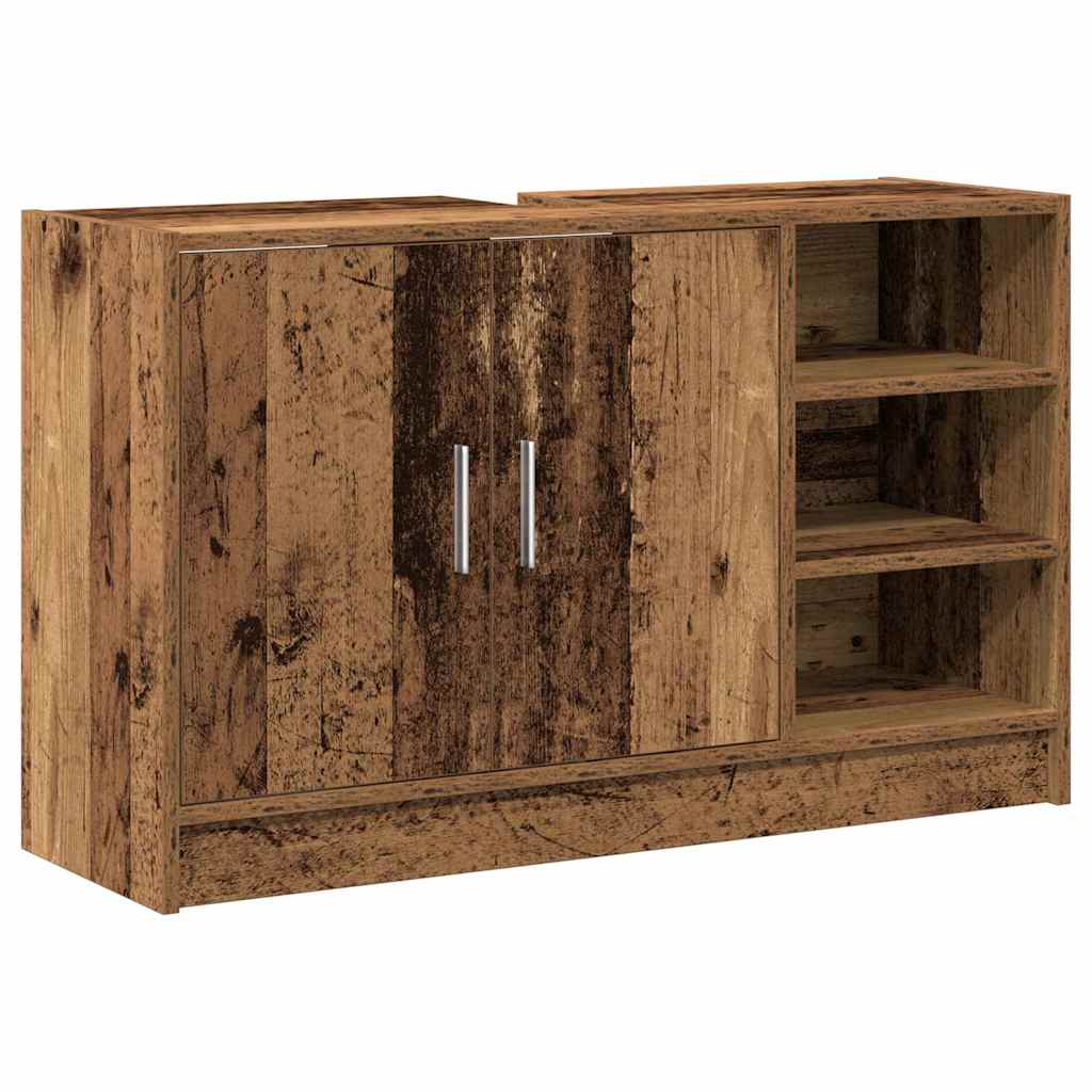 Bathroom Cabinet Old Wood 90 x 29 x 55 cm Engineered wood