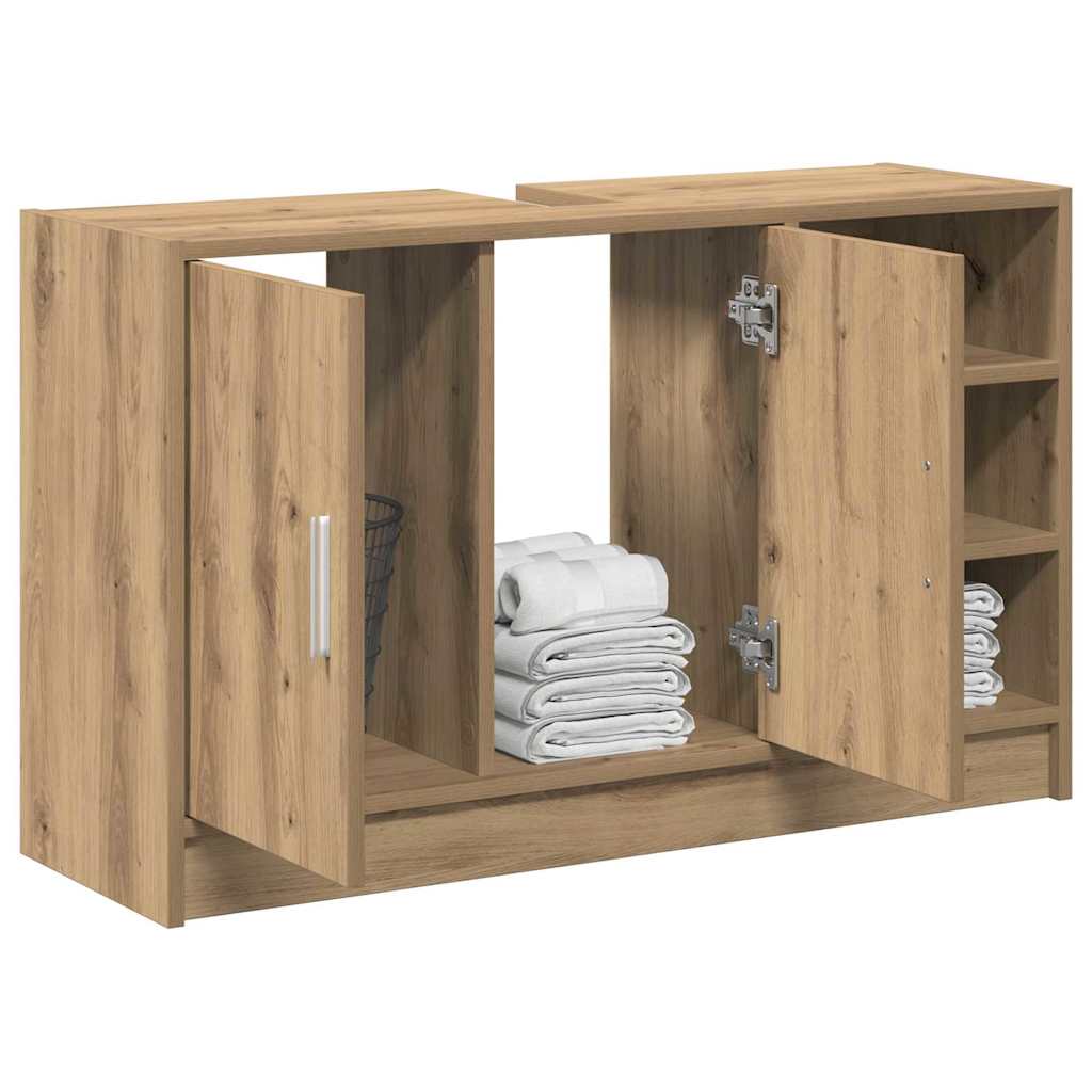Bathroom Cabinet Artisan Oak 90 x 29 x 55 cm Engineered wood