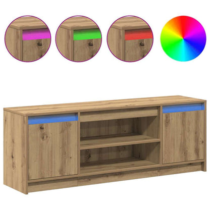 TV Units 139.5 x 34 x 50 cm Brown Engineered wood