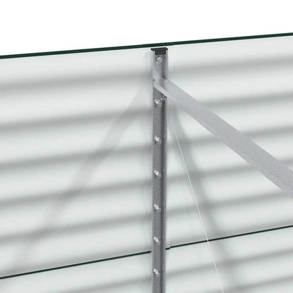 Raised Bed Green 240 x 80 x 81 cm Steel