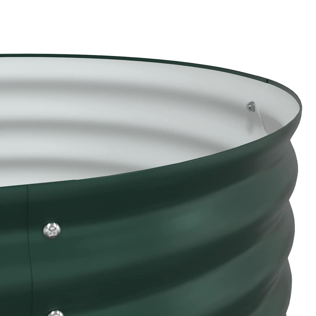 Raised Bed Green 240 x 80 x 81 cm Steel