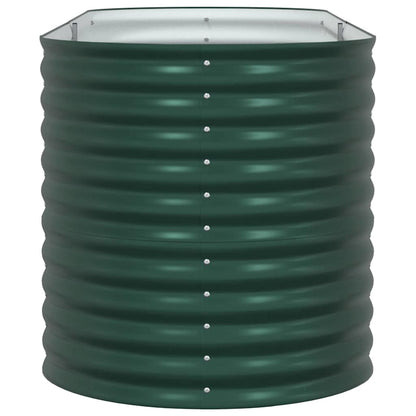 Raised Bed Green 240 x 80 x 81 cm Steel