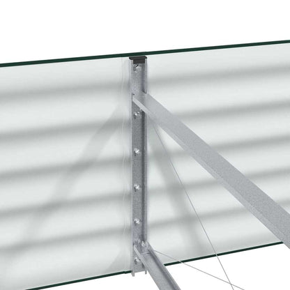 Raised Bed Green 400 x 80 x 44 cm Steel