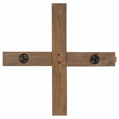 Christmas Tree Brown 90 cm Solid teak wood