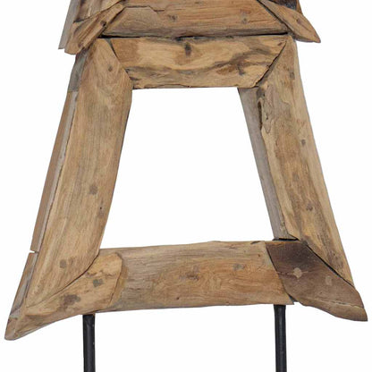 Christmas Tree Brown 120 cm Solid teak wood