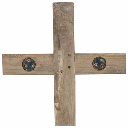 Christmas Tree Brown 120 cm Solid teak wood