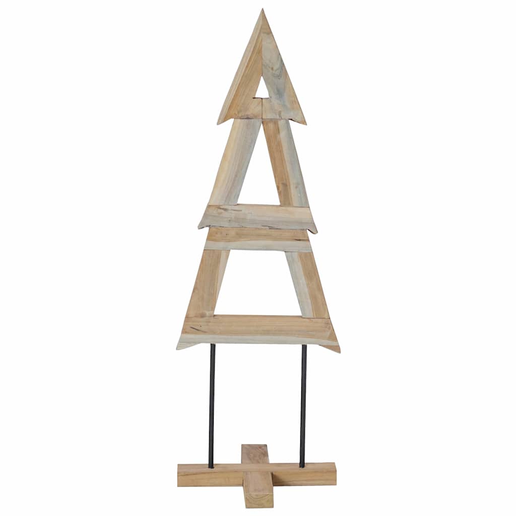 Christmas Tree Brown 120 cm Solid teak wood