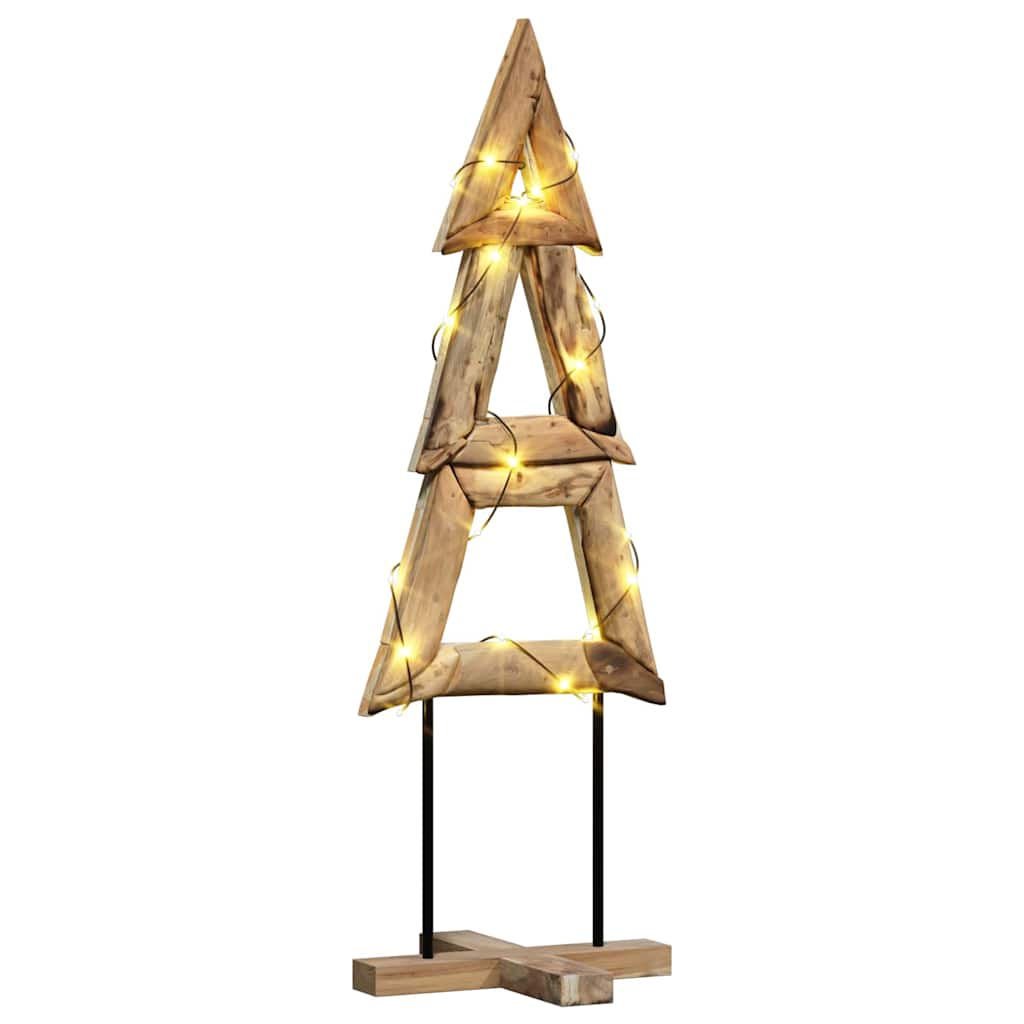 Christmas Tree Brown 120 cm Solid teak wood