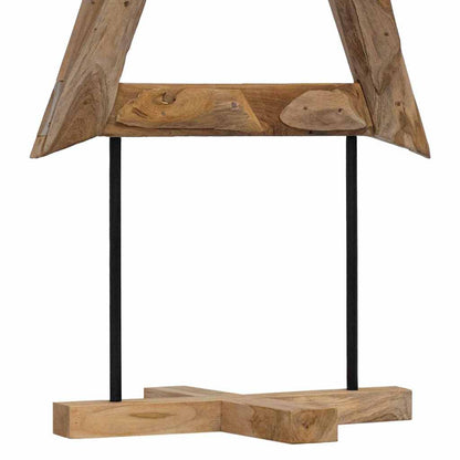 Christmas Tree Brown 149.5 cm Solid teak wood