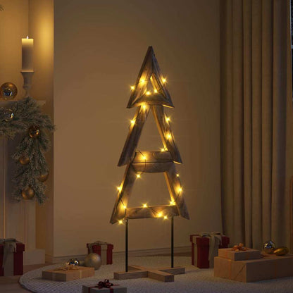 Christmas Tree Brown 149.5 cm Solid teak wood