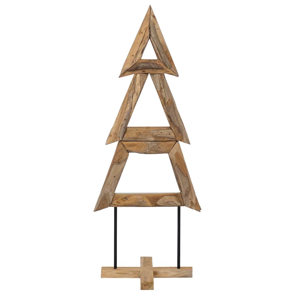 Christmas Tree Brown 149.5 cm Solid teak wood
