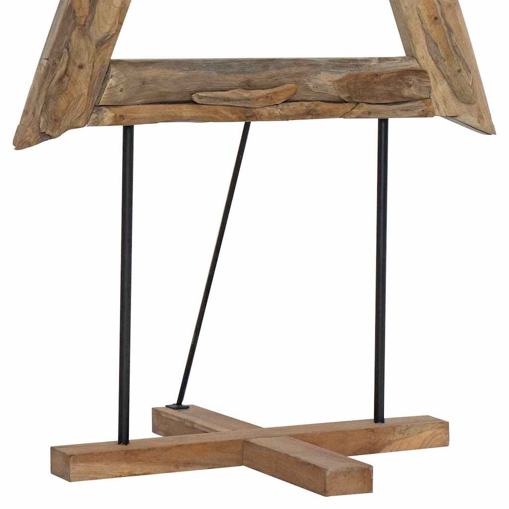 Christmas Tree Brown 181 cm Solid teak wood