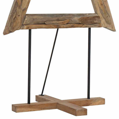 Christmas Tree Brown 181 cm Solid teak wood