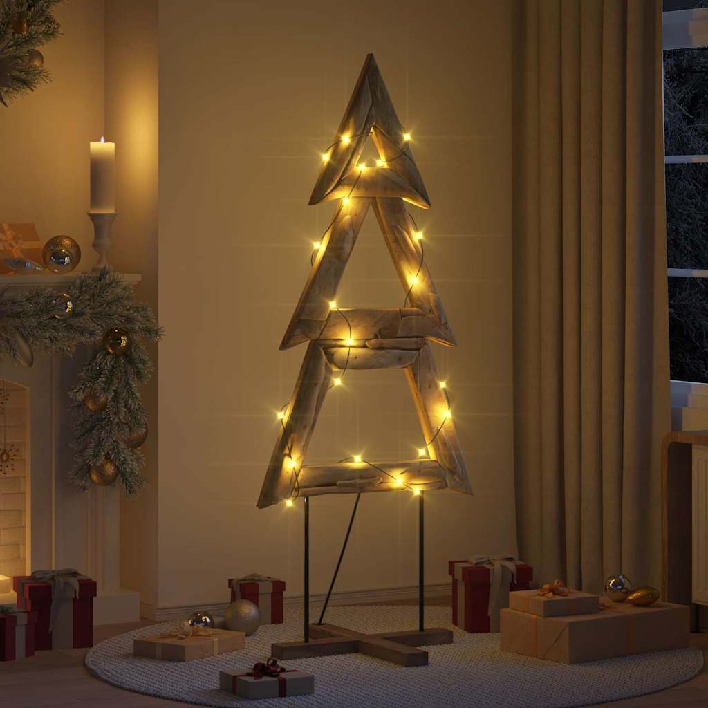 Christmas Tree Brown 181 cm Solid teak wood
