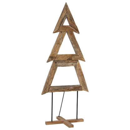 Christmas Tree Brown 181 cm Solid teak wood