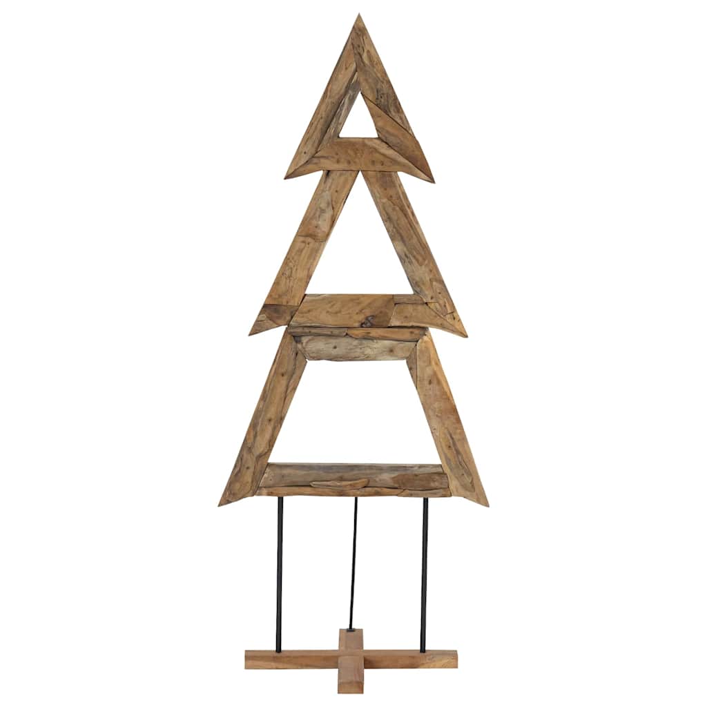 Christmas Tree Brown 181 cm Solid teak wood