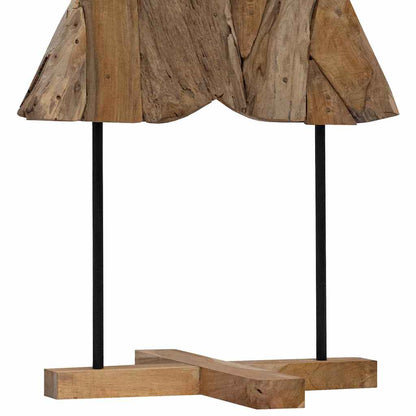Christmas Tree with Stand Brown 151 cm Solid teak wood