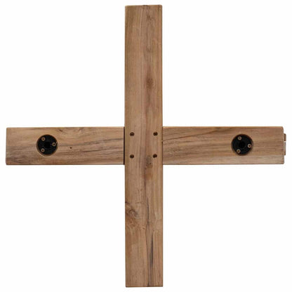 Christmas Tree with Stand Brown 151 cm Solid teak wood