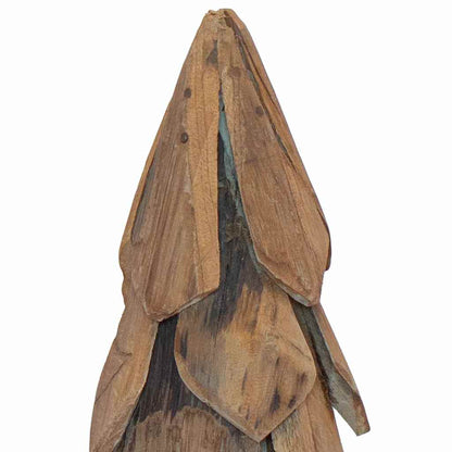 Christmas Tree with Stand Brown 51 cm Solid teak wood