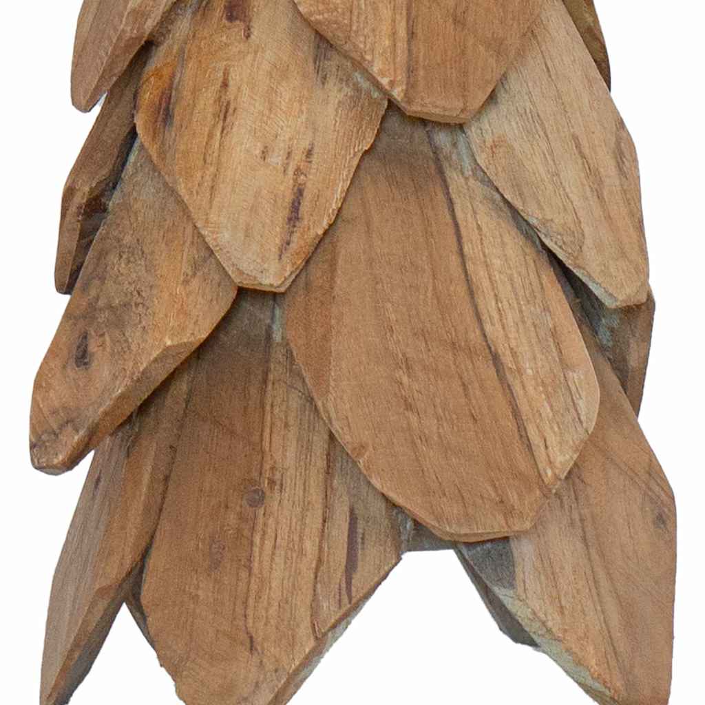 Christmas Tree with Stand Brown 51 cm Solid teak wood