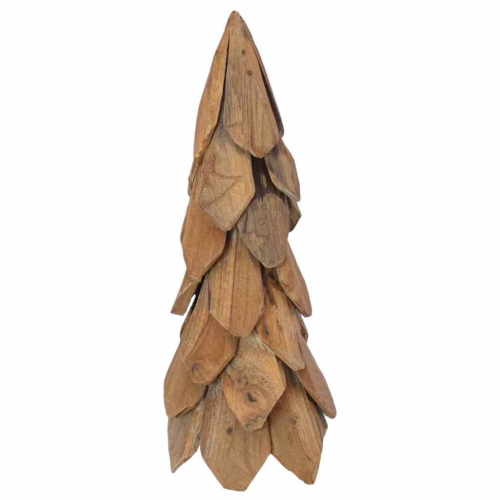 Christmas Tree with Stand Brown 51 cm Solid teak wood
