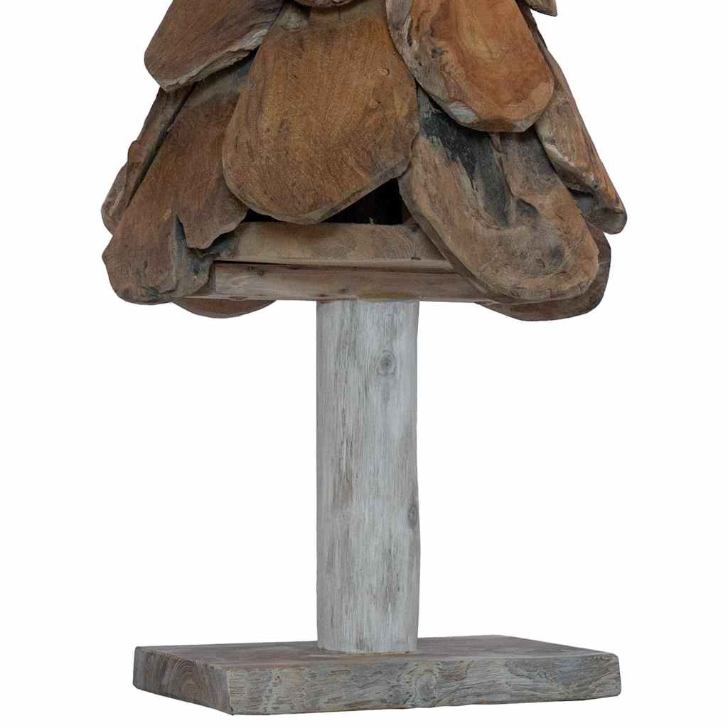 Christmas Tree Brown 91 cm Solid teak wood