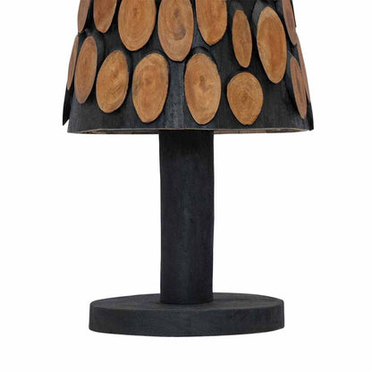 Christmas Tree with Stand Brown 120 cm Solid teak wood