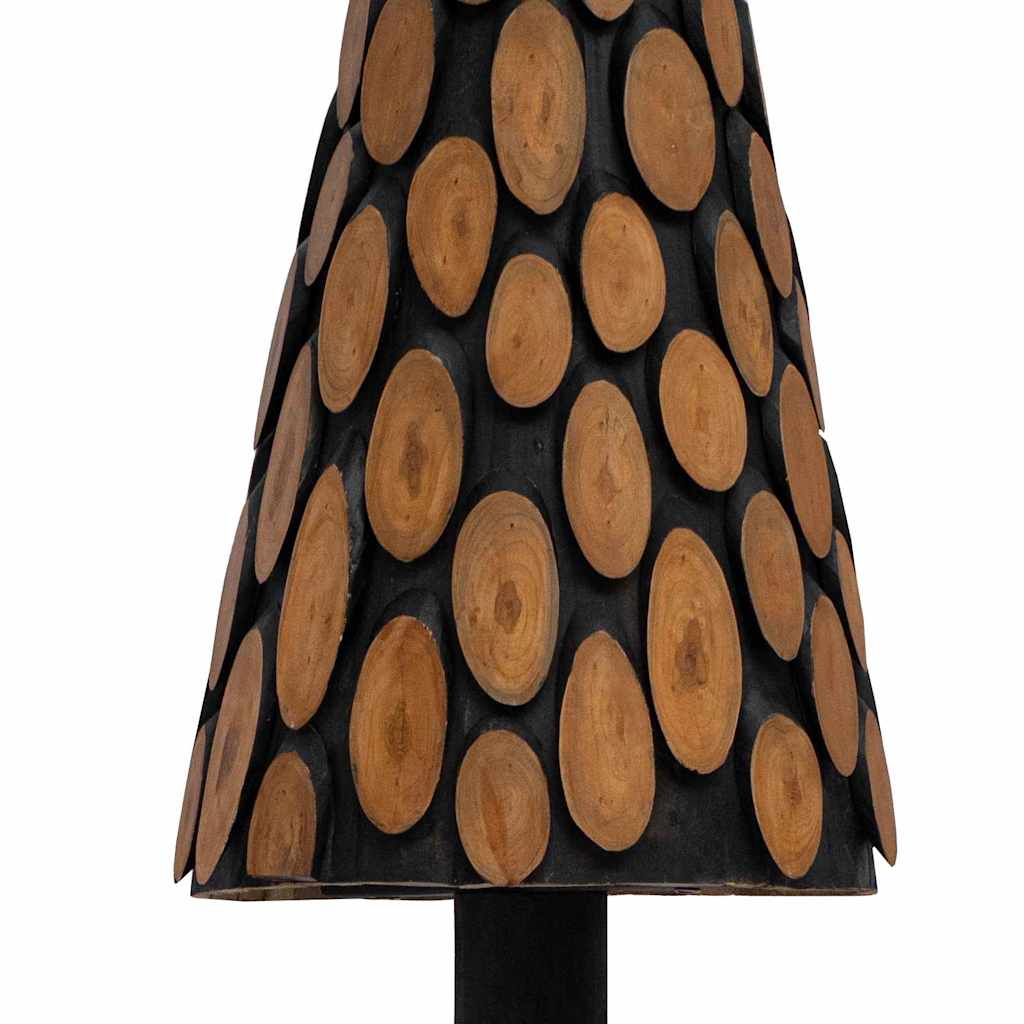 Christmas Tree with Stand Brown 149 cm Solid teak wood