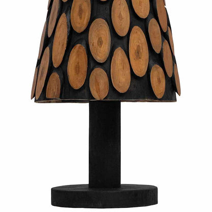Christmas Tree with Stand Brown 149 cm Solid teak wood