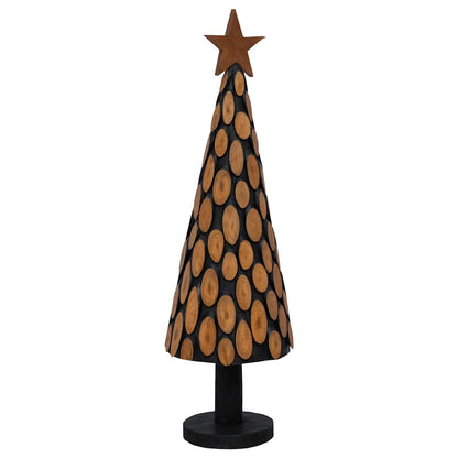 Christmas Tree with Stand Brown 149 cm Solid teak wood