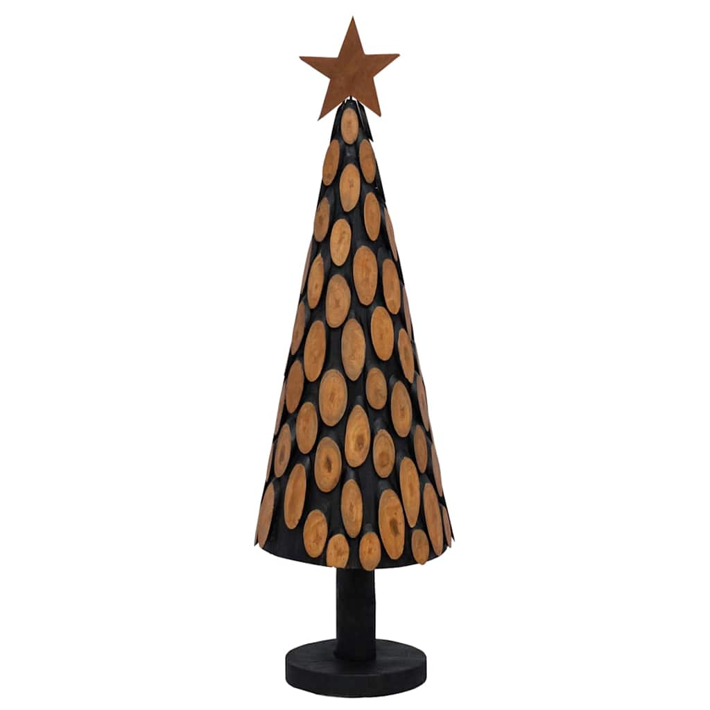 Christmas Tree with Stand Brown 149 cm Solid teak wood