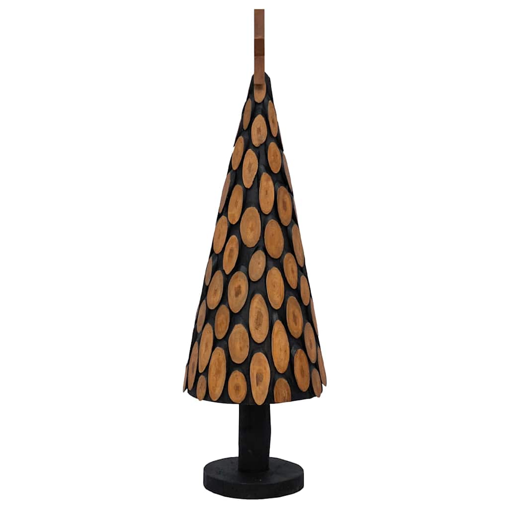 Christmas Tree with Stand Brown 149 cm Solid teak wood