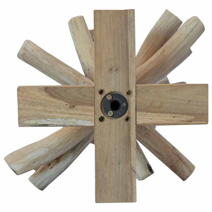Christmas Tree Brown 60 cm Solid teak wood