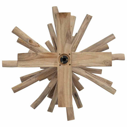 Christmas Tree Brown 120 cm Solid teak wood