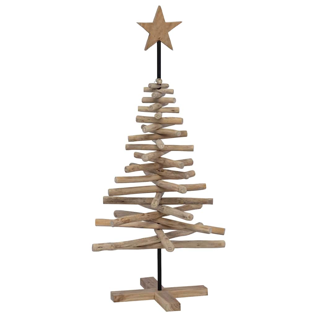 Christmas Tree Brown 120 cm Solid teak wood