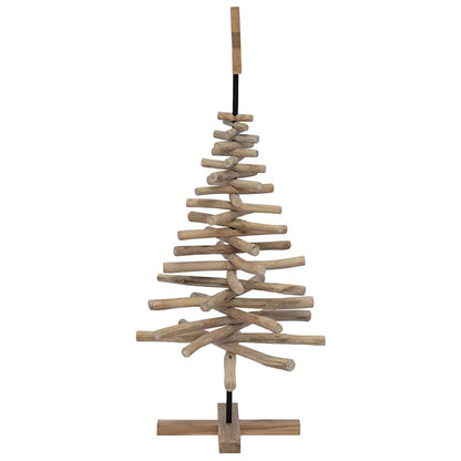 Christmas Tree Brown 120 cm Solid teak wood