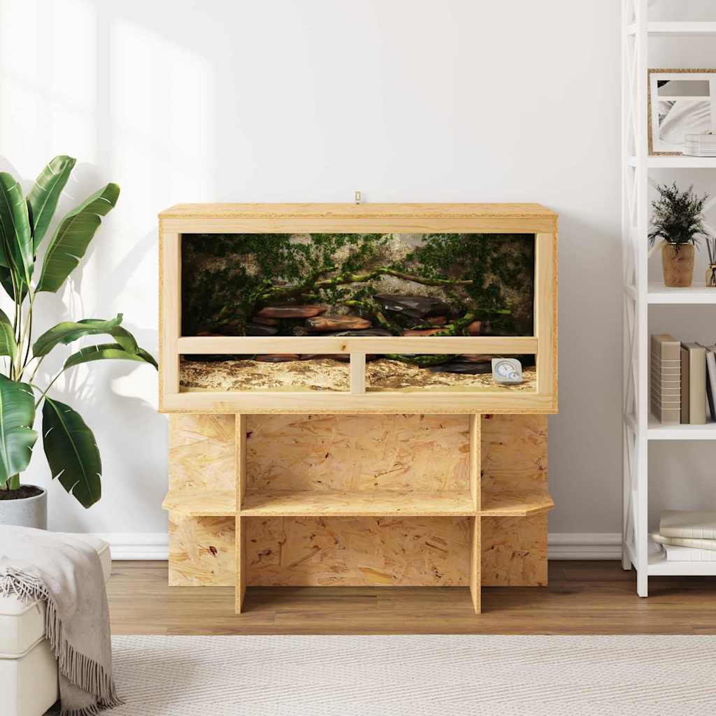 Terrarium Brown 100 x 50 x 100 cm OSB