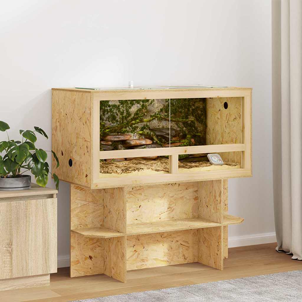 Terrarium Brown 100 x 50 x 100 cm OSB