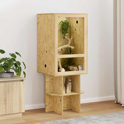 Terrarium Brown 50 x 50 x 130 cm OSB