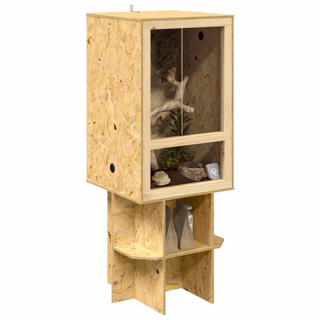 Terrarium Brown 50 x 50 x 130 cm OSB