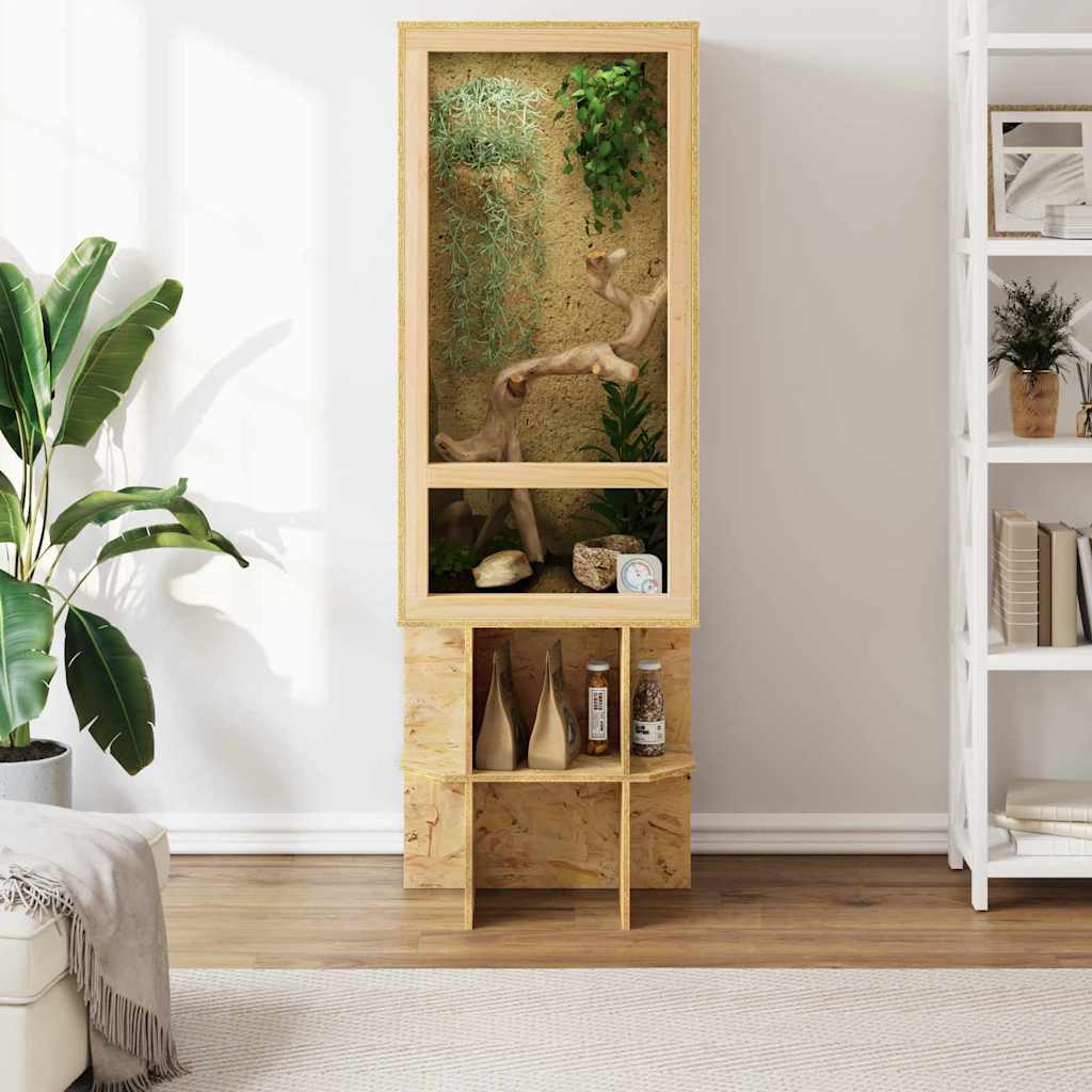 Terrarium Brown 50 x 50 x 150 cm OSB