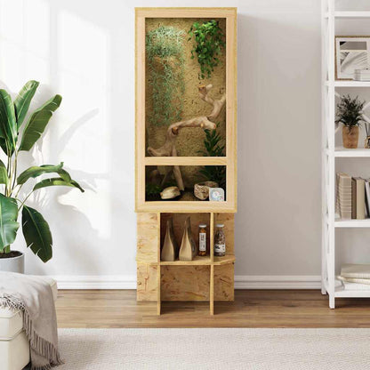 Terrarium Brown 50 x 50 x 150 cm OSB