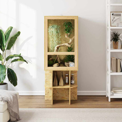 Terrarium Brown 50 x 50 x 130 cm OSB