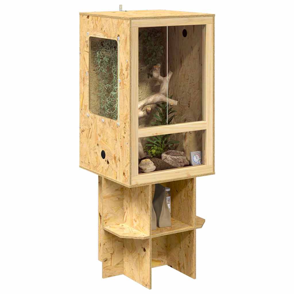 Terrarium Brown 50 x 50 x 130 cm OSB