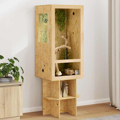 Terrarium Brown 50 x 50 x 150 cm OSB